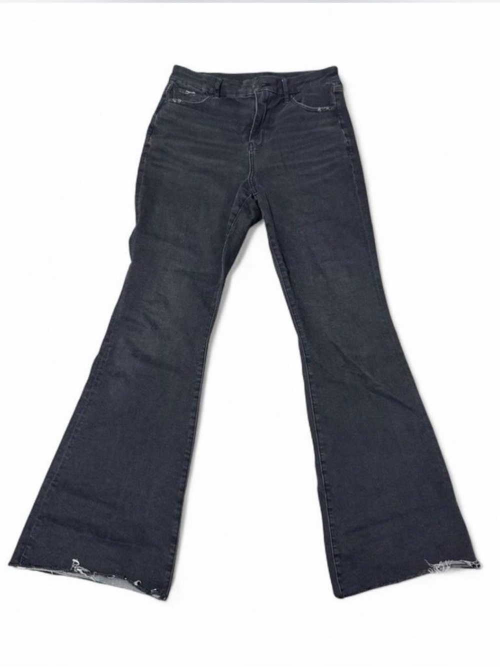American Eagle Women's Black Flared Jeans